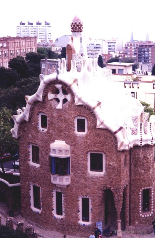 Barcelona Gaudi Park building